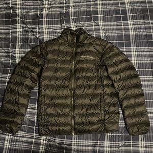 Eddie Bauer feather jacket